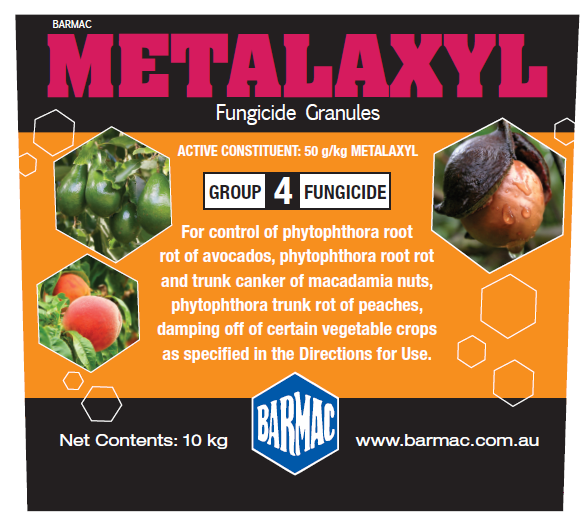 Metalaxyl Fungicide Granules Barmac